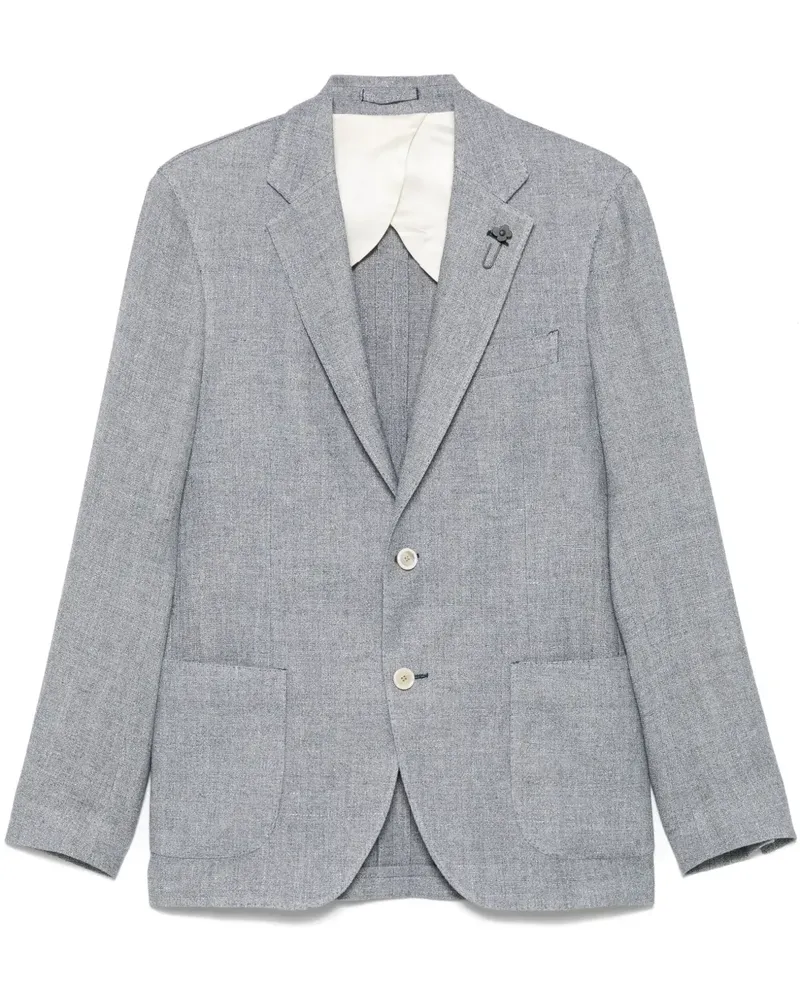 LARDINI Einreihiges Sakko - Blau Blau