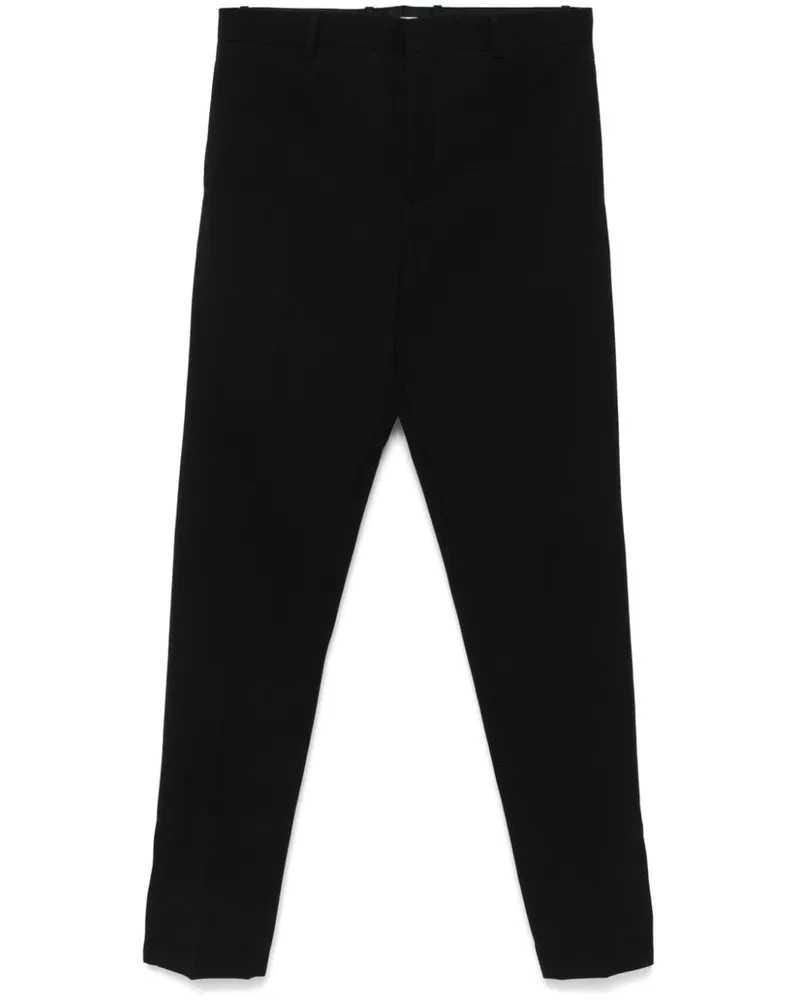 Jil Sander Hose mit Tapered-Bein Schwarz