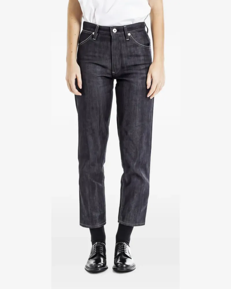 Jil Sander twisted-seam jeans - Blau Blau