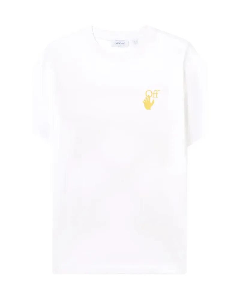 OFF-WHITE printed T-shirt - Weiß Weiß