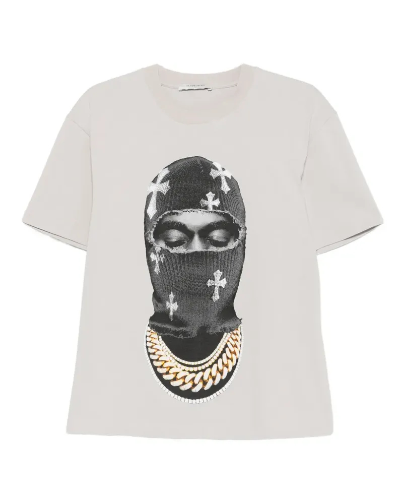 IH NOM UH NIT T-Shirt mit grafischem Print - Grau Grau