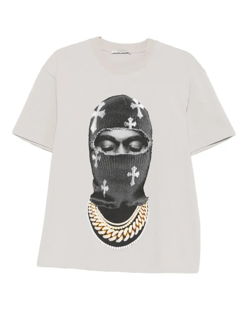 IH NOM UH NIT graphic-print logo-print T-shirt - Grau Grau