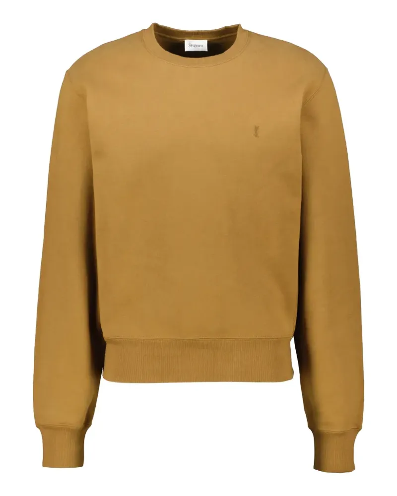 Saint Laurent Besticktes Sweatshirt - Gelb Gelb