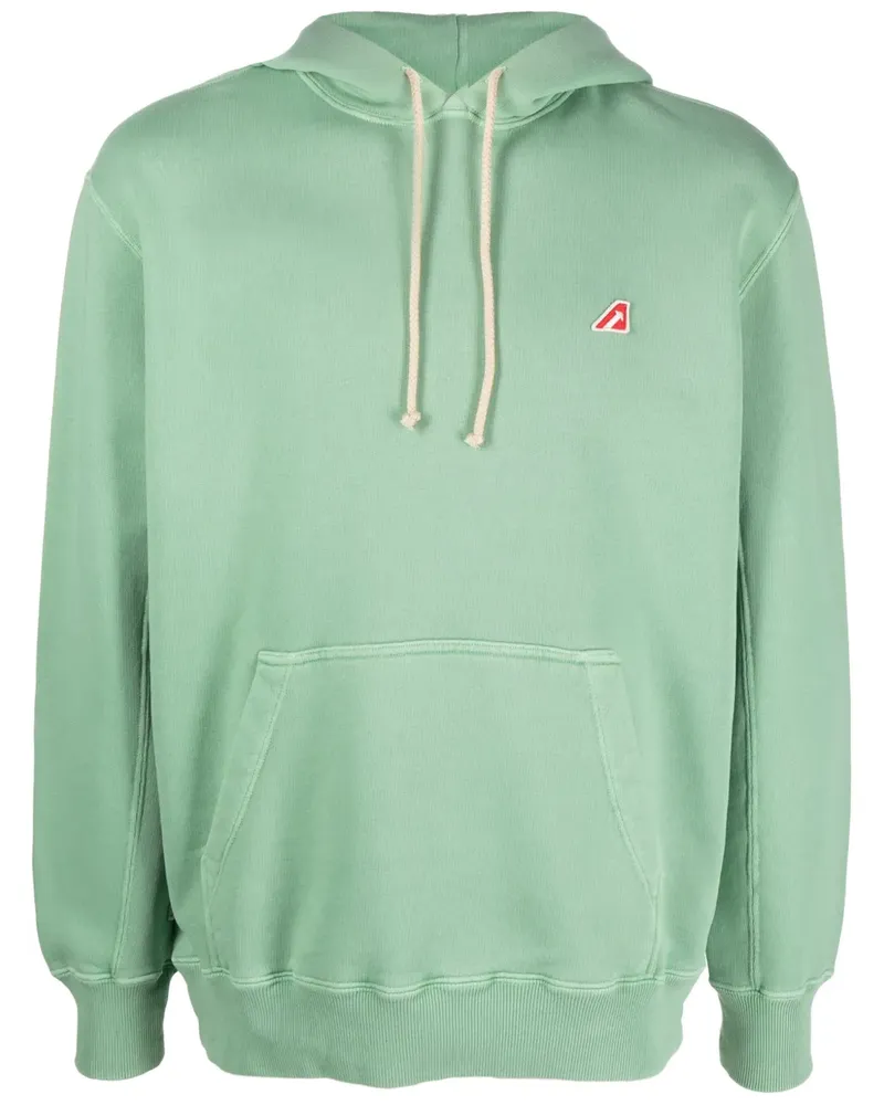 AUTRY Hoodie mit Logo-Patch - Grün Grün