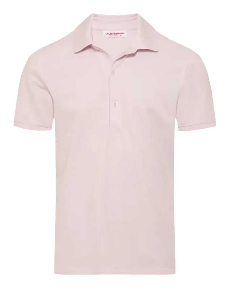 Orlebar Brown Bruno piqué polo shirt - Rosa Rosa
