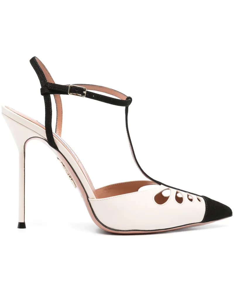 Aquazzura Camille Pumps 105mm - Nude Nude