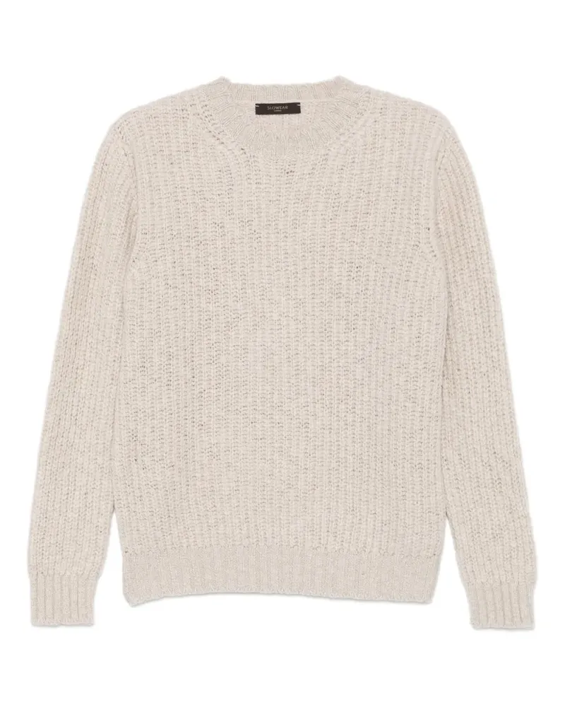 Zanone Pullover aus Schurwolle - Nude Nude