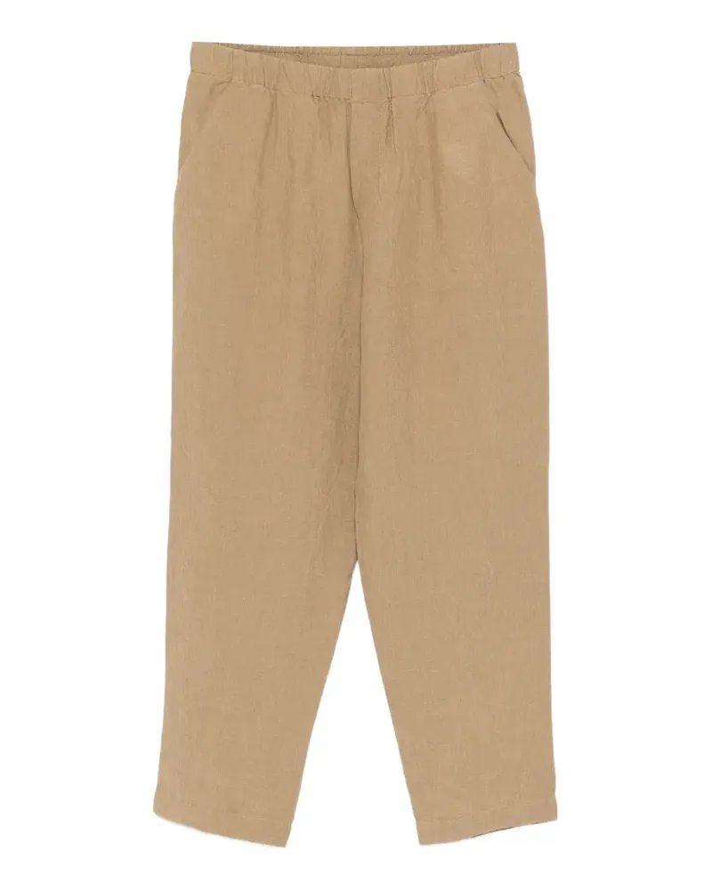 BARENA elasticated trousers - Nude Nude