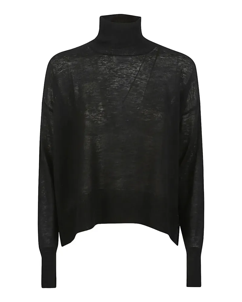 C.T.plage high-neck cashmere sweater - Schwarz Schwarz