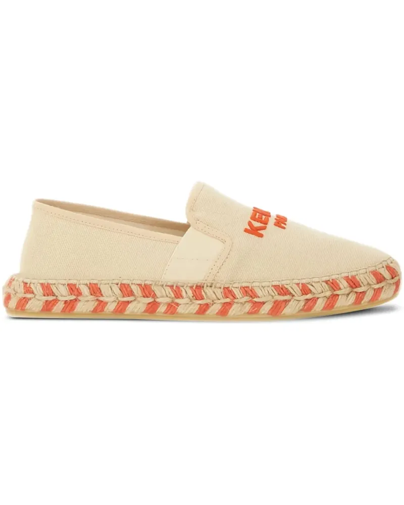 Kenzo Espadrilles mit Logo-Stickerei - Nude Nude
