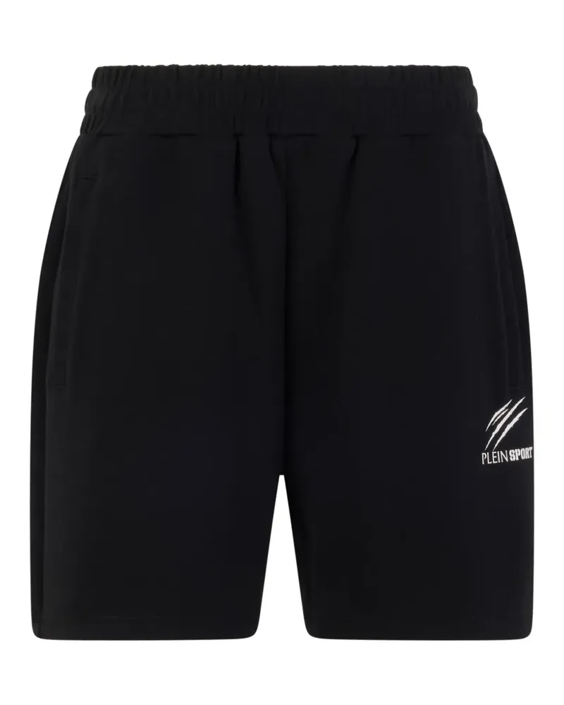 Philipp Plein Shorts mit Logo-Prägung - Schwarz Schwarz