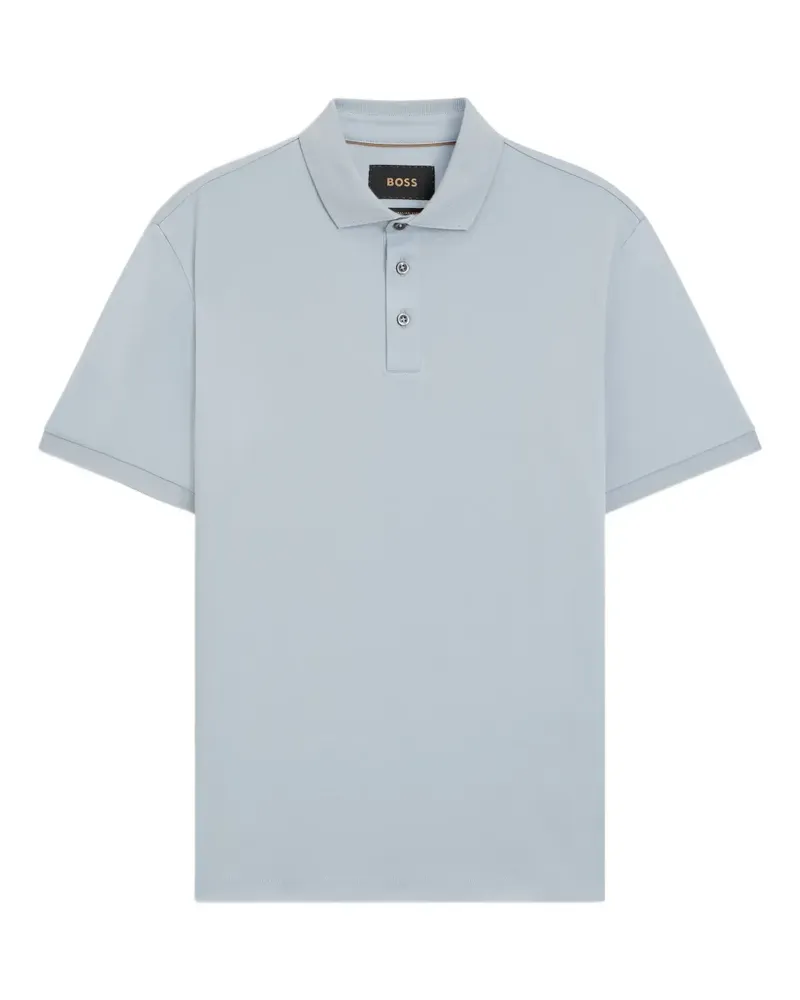 HUGO BOSS Poloshirt mit Knopfleiste - Blau Blau