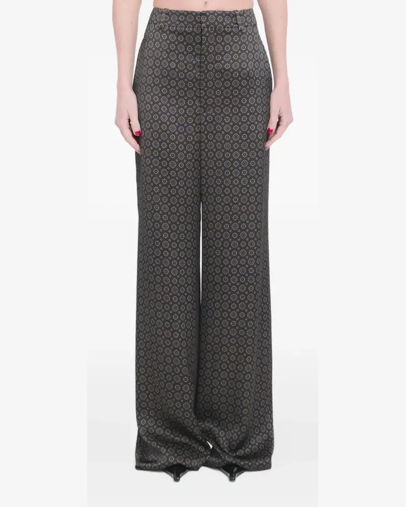 Saint Laurent patterned trousers - Grau Grau