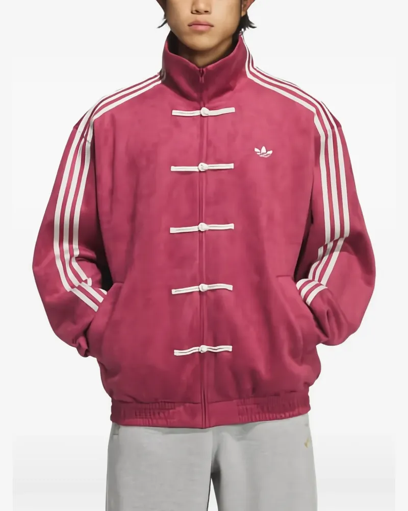 adidas CTT 3.1 Chinese Jacke mit Stehkragen - Rot Rot