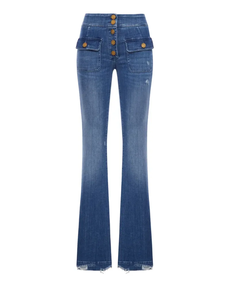 Seafarer Anais button pocket jeans - Blau Blau