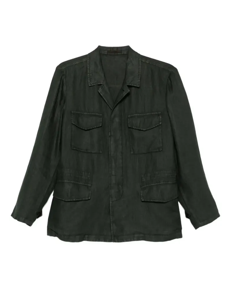 Boglioli pocket overshirt - Grün Grün
