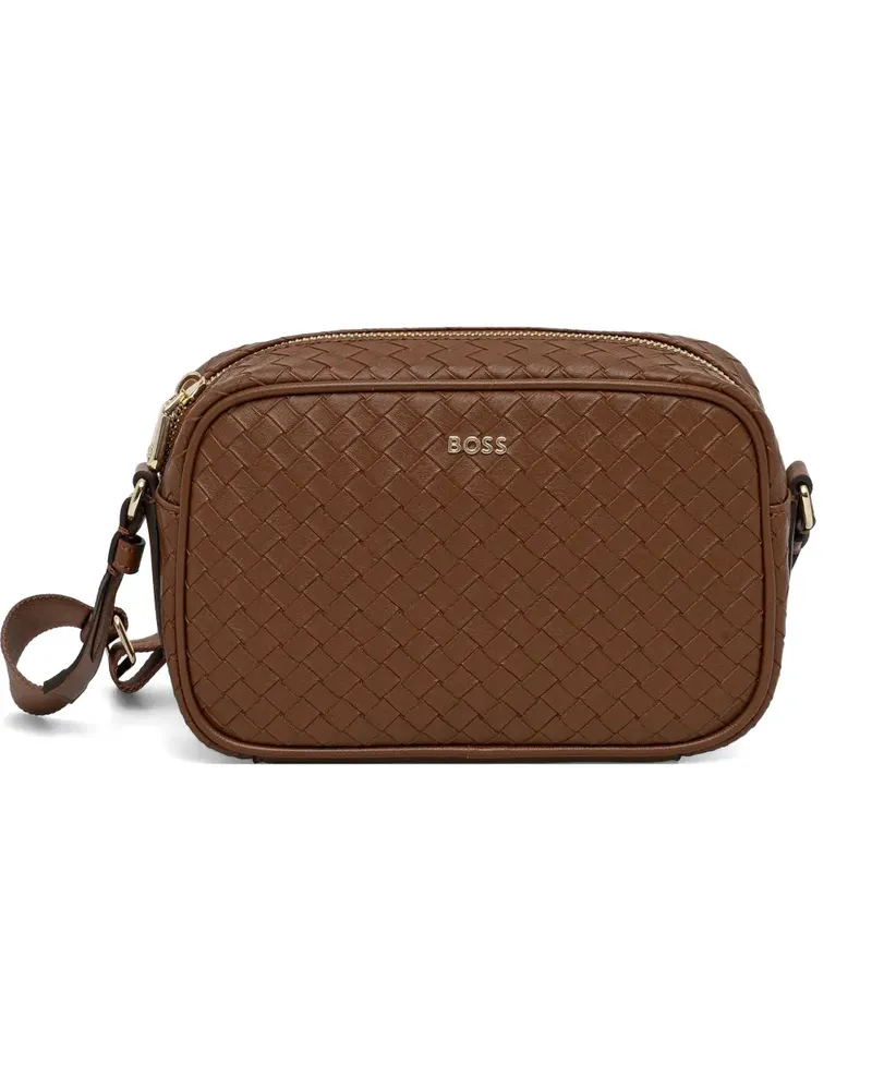 HUGO BOSS Sandy satchel bag - Braun Braun