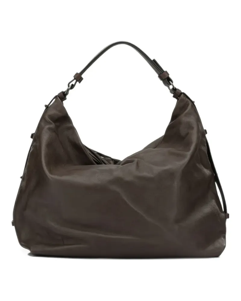 Reptile's House leather tote bag - Braun Braun