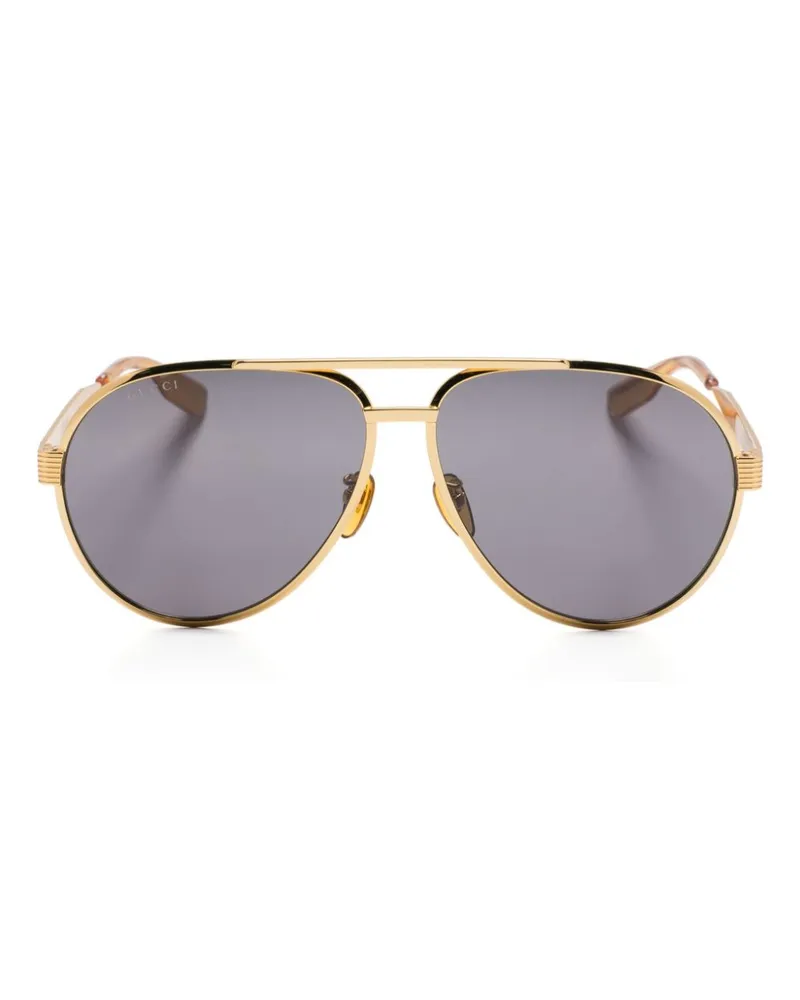 Gucci Getönte Pilotenbrille - Gold Gold