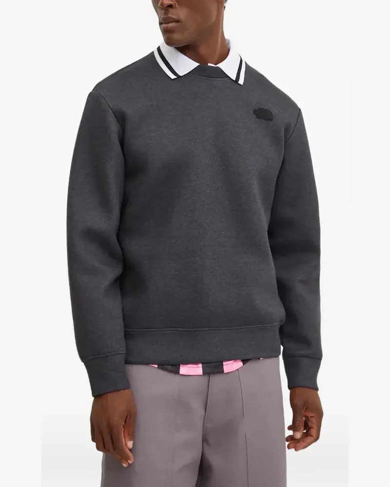 The North Face Sweatshirt mit Logo-Patch - Grau Grau