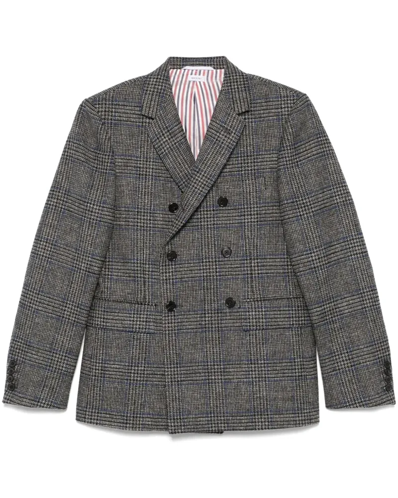 Thom Browne Sakko mit Prince of Wales-Karo - Grau Grau
