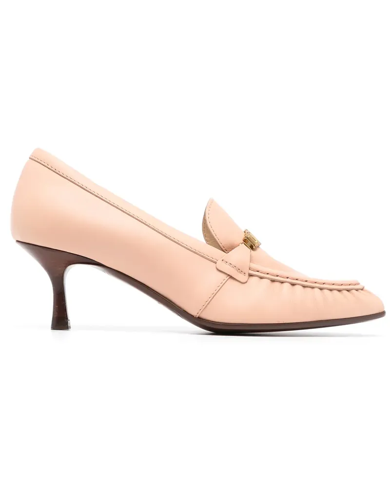 TOD'S Loafer mit Zierkette - Rosa Rosa
