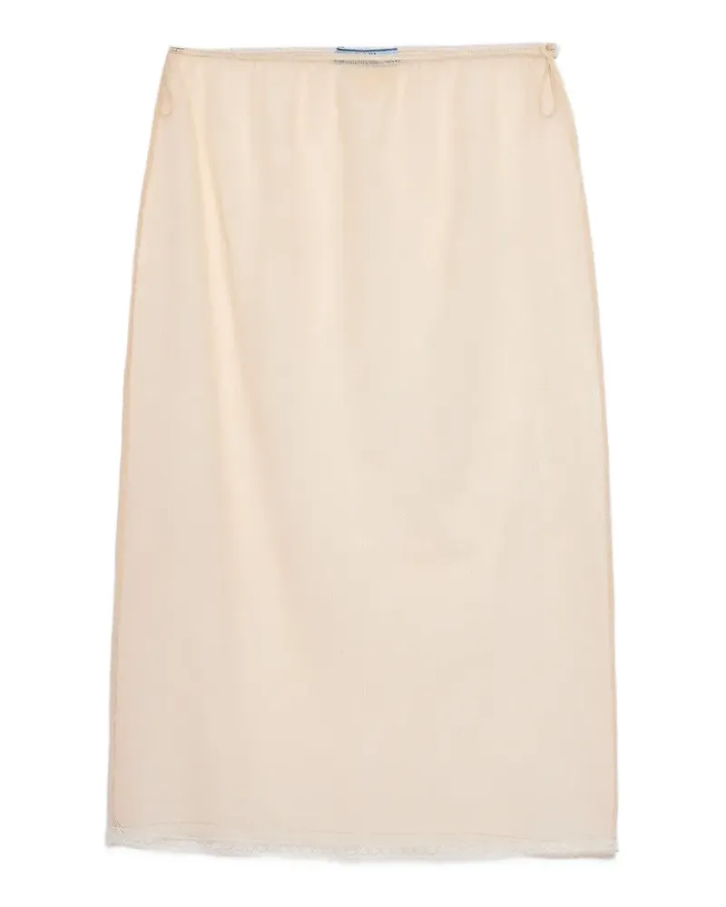 Prada Rock aus Tüll - Nude Nude