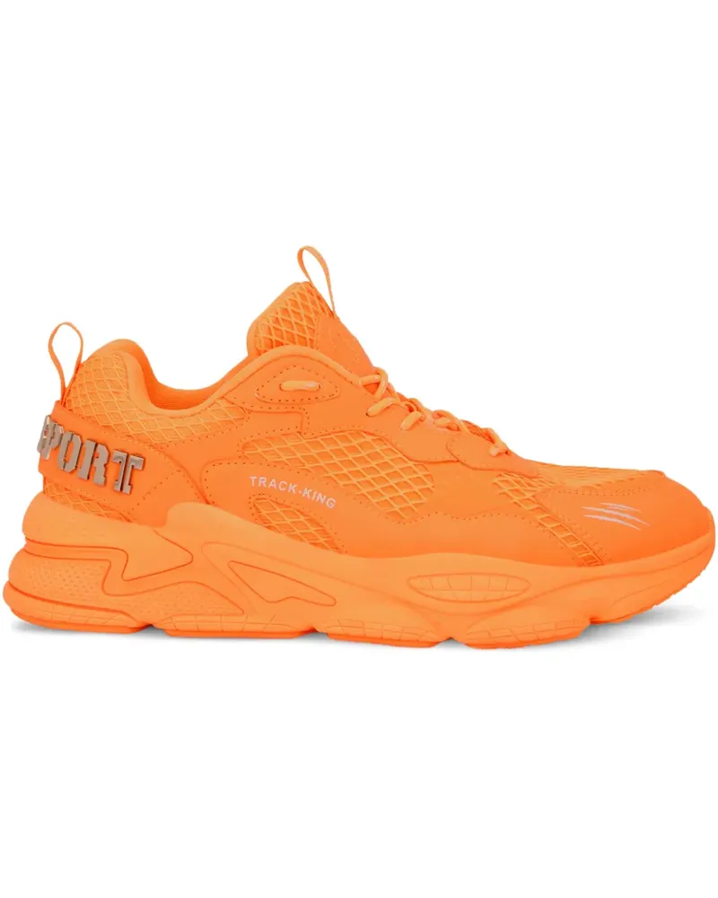 Philipp Plein Track-King Sneakers - Orange Orange