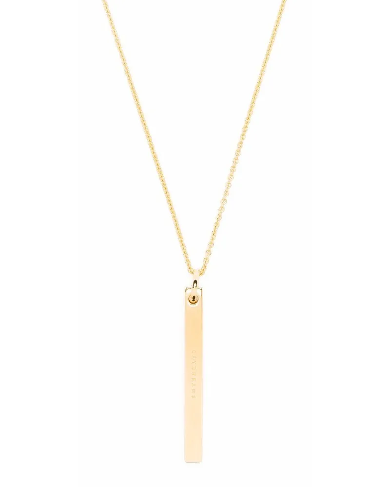 Tom Wood 9kt vergoldete Halskette Gold
