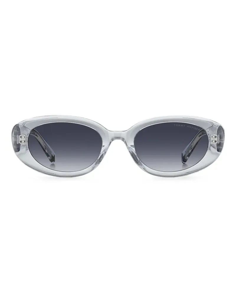 Tommy Hilfiger Sonnenbrille mit ovalem Gestell - Blau Blau