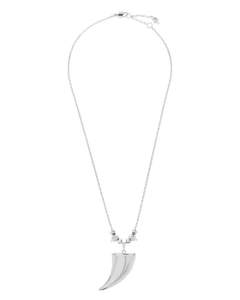 Alexander McQueen Halskette mit Anhänger - Silber Silber