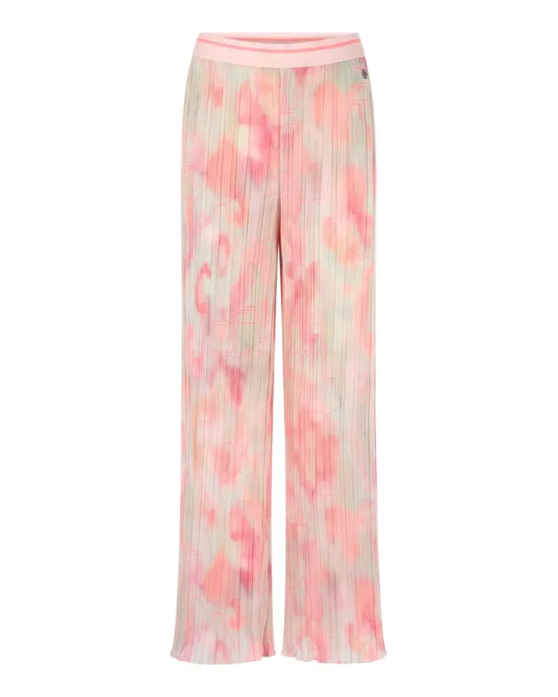 Marc Cain Wolin plissé-effect trousers - Rosa Rosa