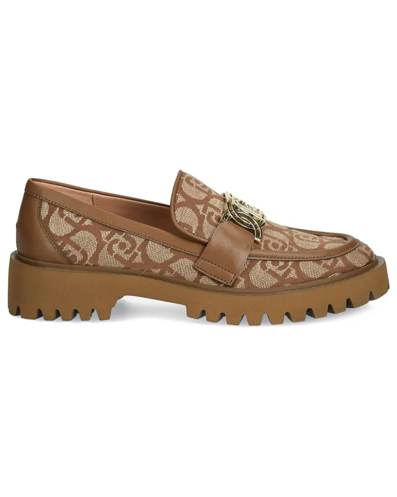 Liu Jo Cora Loafer mit Monogramm - Braun Braun