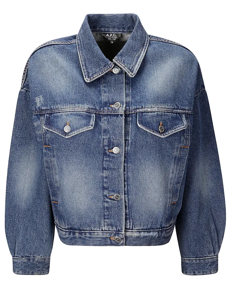A.P.C. Klassische Jeansjacke - Blau Blau