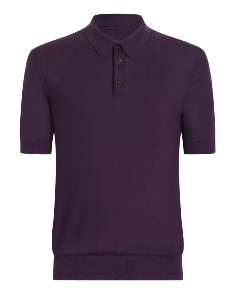 Dolce & Gabbana Poloshirt aus Kaschmir - Violett Violett