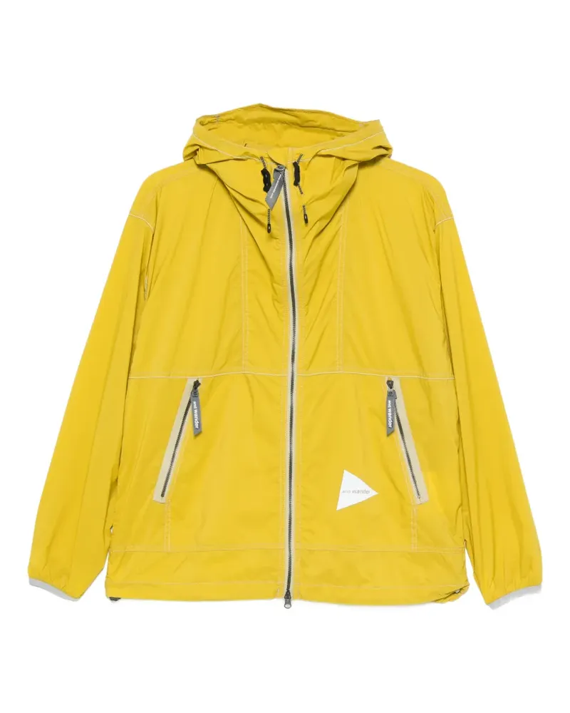 and wander hooded jacket - Gelb Gelb