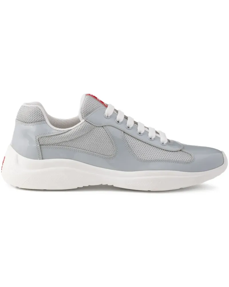 Prada America's Cup Sneakers mit dicker Sohle - Grau Grau