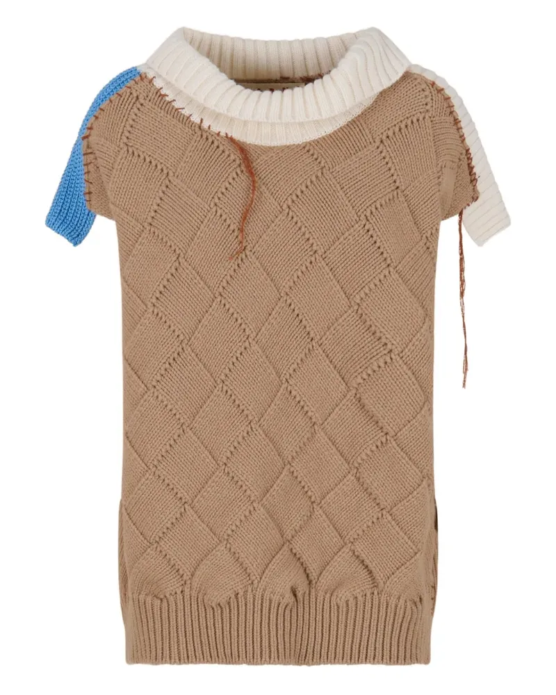Marni Strukturiertes T-Shirt - MXW36 DUNE Mxw36