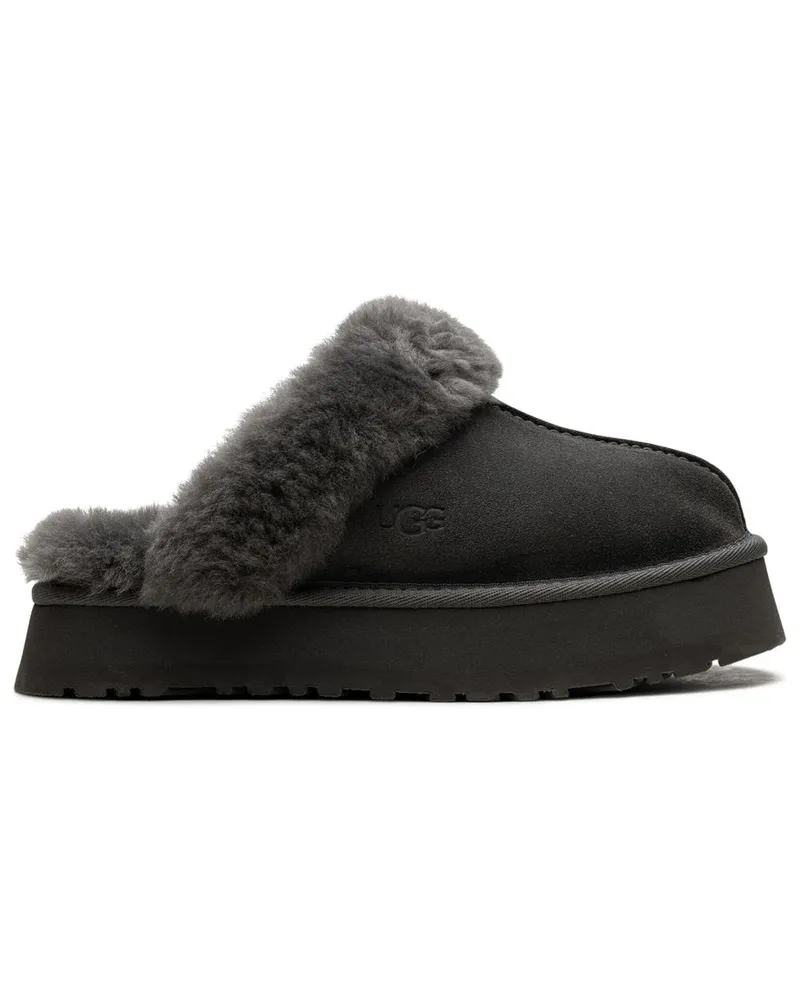 UGG Disquette Shearling-Slipper - Grau Grau