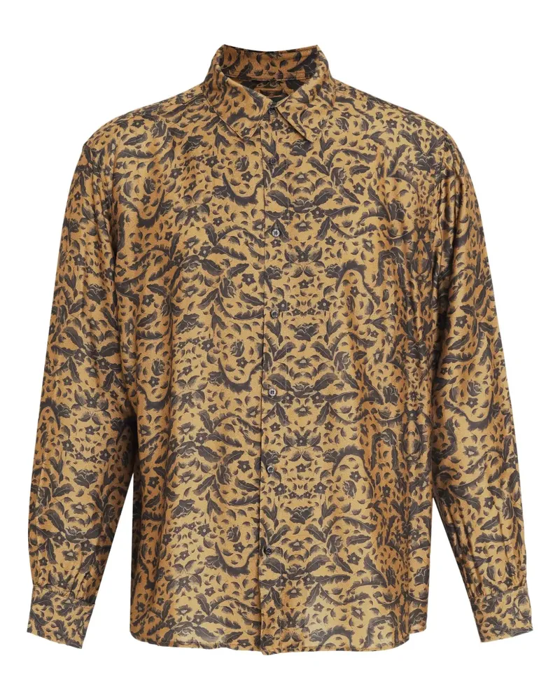 Osklen Indian Rose Hemd - Nude Nude