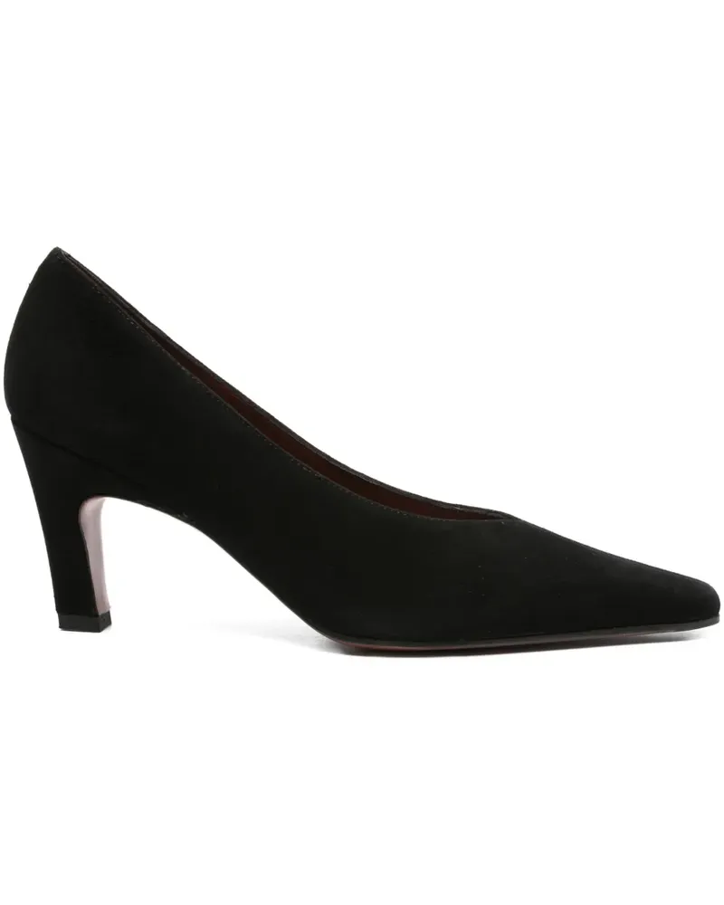 FESTA Milano Pumps mit spitzer Kappe 70mm - Schwarz Schwarz