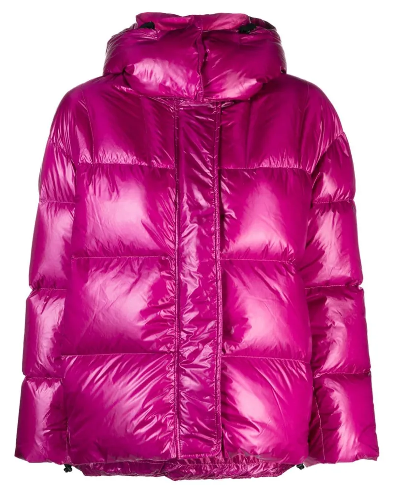 ASPESI Mantel mit abnehmbarer Kapuze - Rosa Rosa