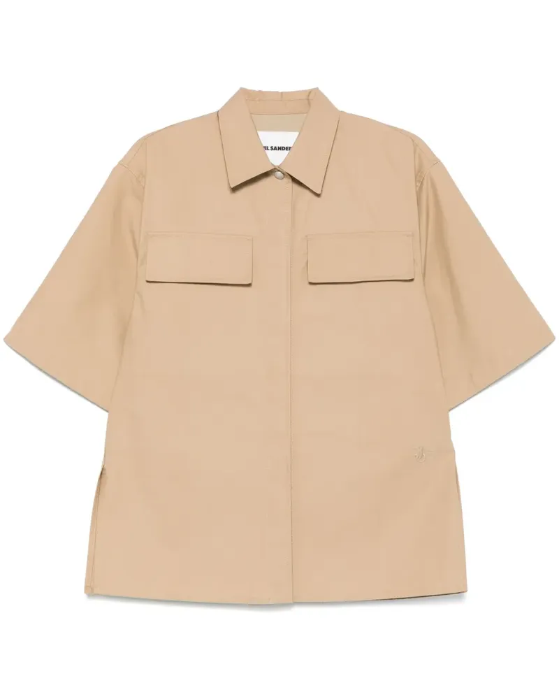 Jil Sander Klassisches Hemd - Braun Braun