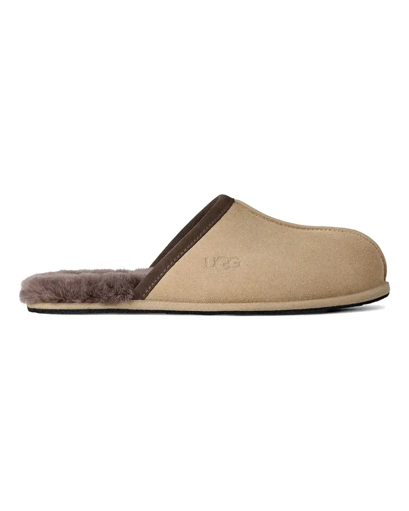 UGG Slipper mit Borten - Nude Nude