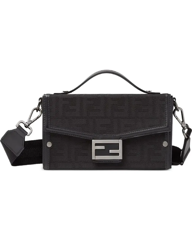 Fendi Soft Trunk messenger bag - Schwarz Schwarz