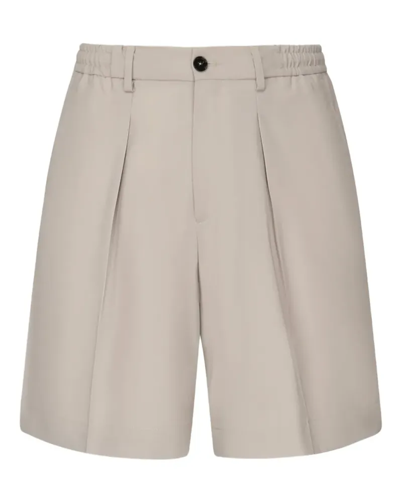 Be Able Plissierte Shorts mit Kordelzug - Nude Nude