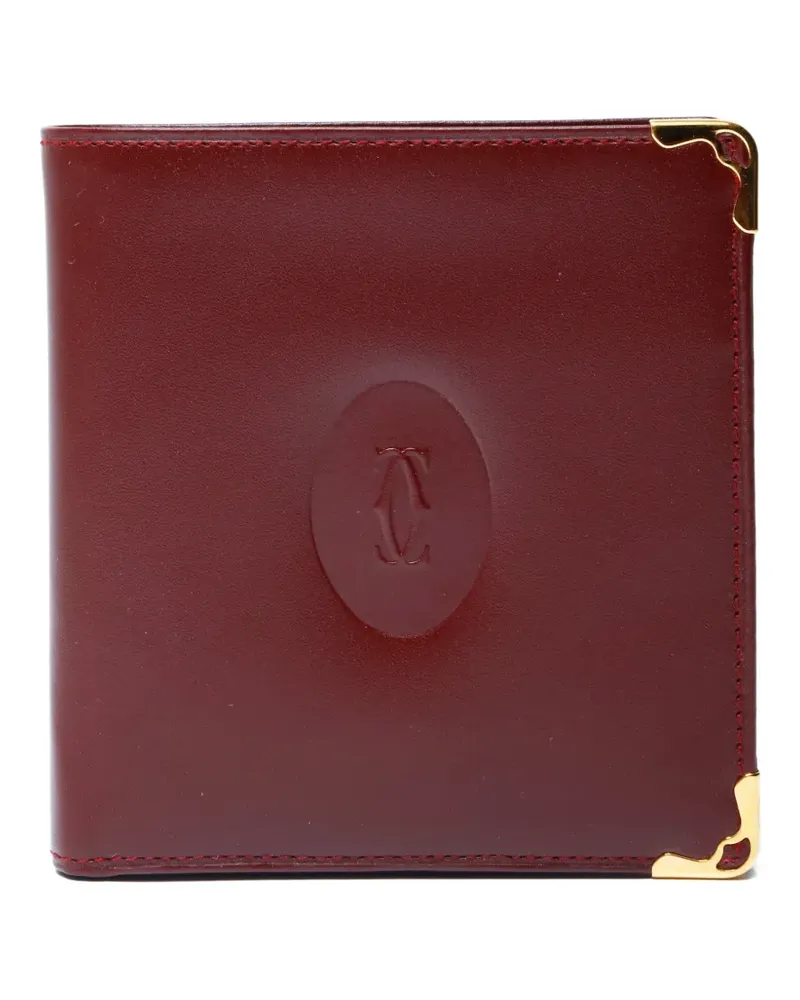 Cartier 2000-2020s Must bi-fold wallet - Rot Rot