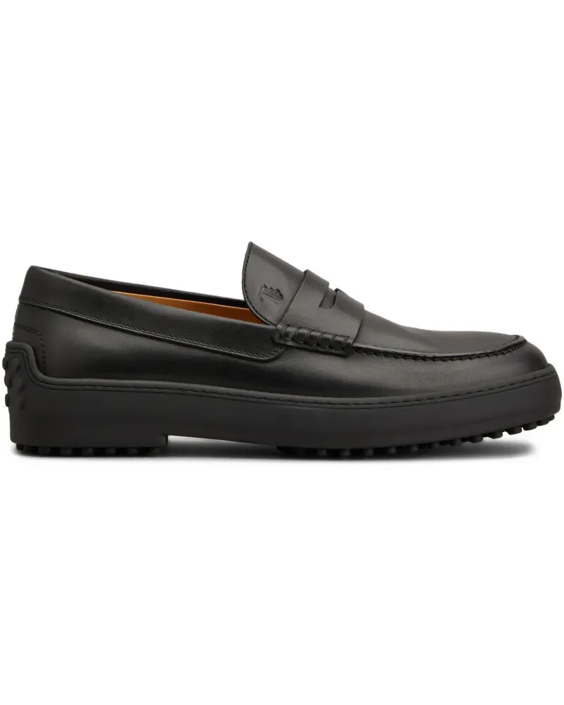 TOD'S Winter Gommino Loafer - Schwarz Schwarz