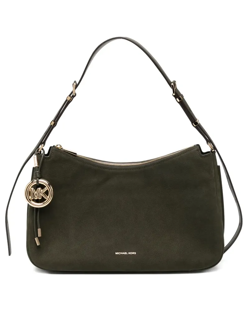 Michael Kors Mittelgroße Nolita Schultertasche - Grün Grün