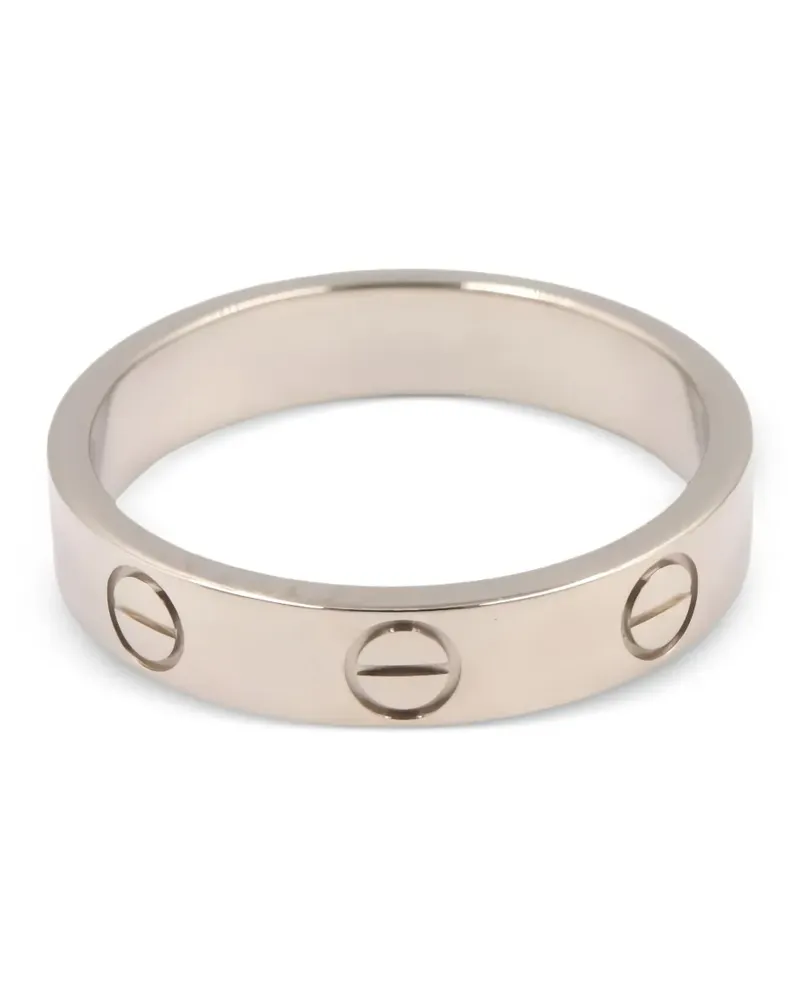 Cartier 2010s mini Love ring - Silber Silber